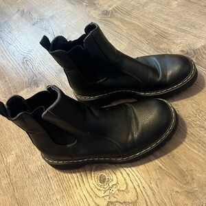 sincerely jules - black platform hippie chelsea boots